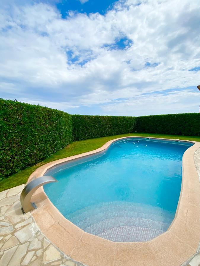 Villa Piscine Avec Magnifique Vue Mer Panoramique Biot Exterior photo